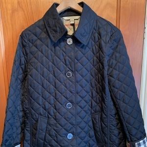 Burberry Brit quilted jacket. Size L. Like new.